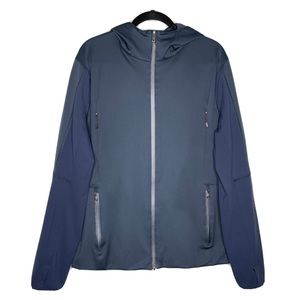 lululemon athletica Blue Hooded Jacket